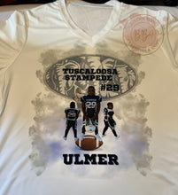 Load image into Gallery viewer, Custom Football Tee