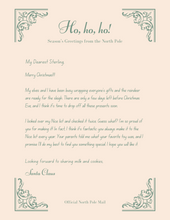 Load image into Gallery viewer, Letter from Santa!
