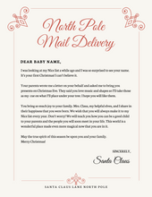 Load image into Gallery viewer, Letter from Santa!