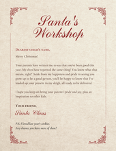 Load image into Gallery viewer, Letter from Santa!