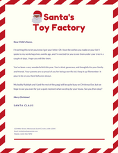 Load image into Gallery viewer, Letter from Santa!