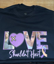 Load image into Gallery viewer, LOVE Shouldn't Hurt Photo Tee
