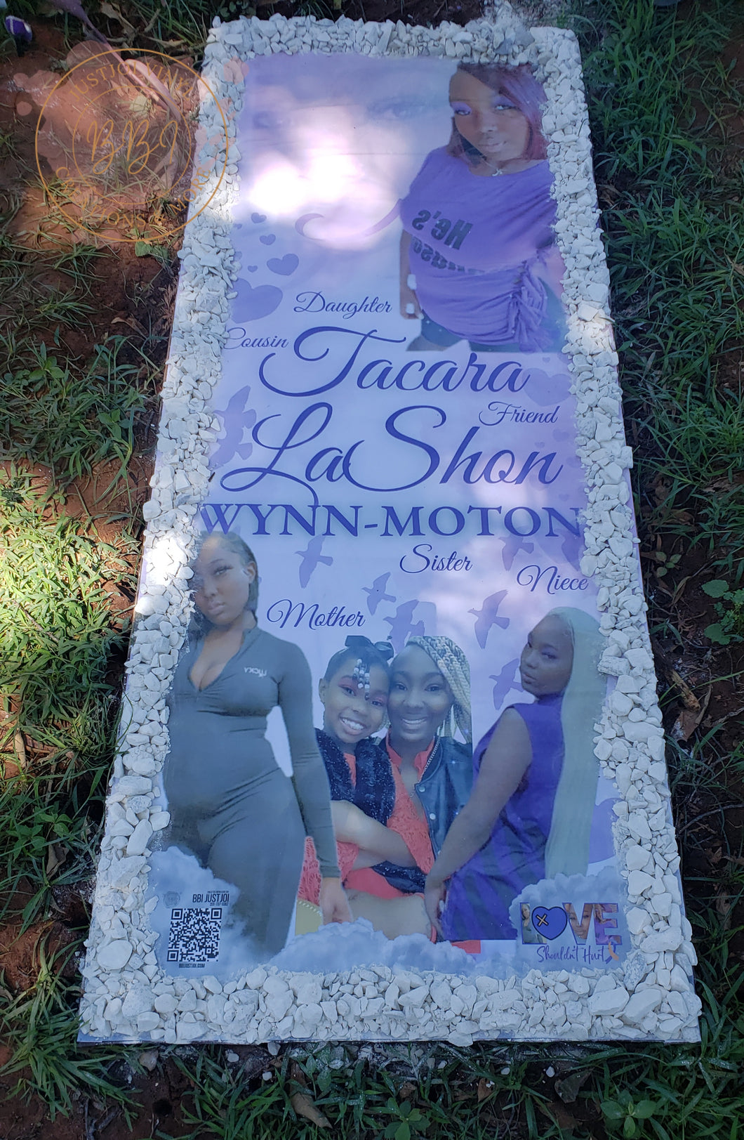 Custom Grave Blanket