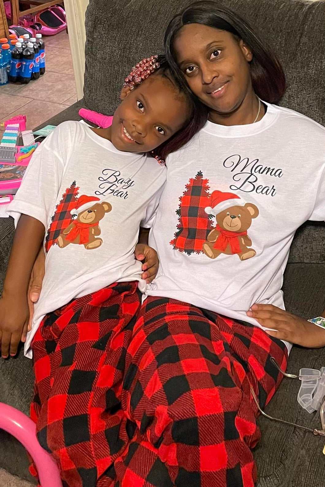 Custom Holiday Tee/PJ Set